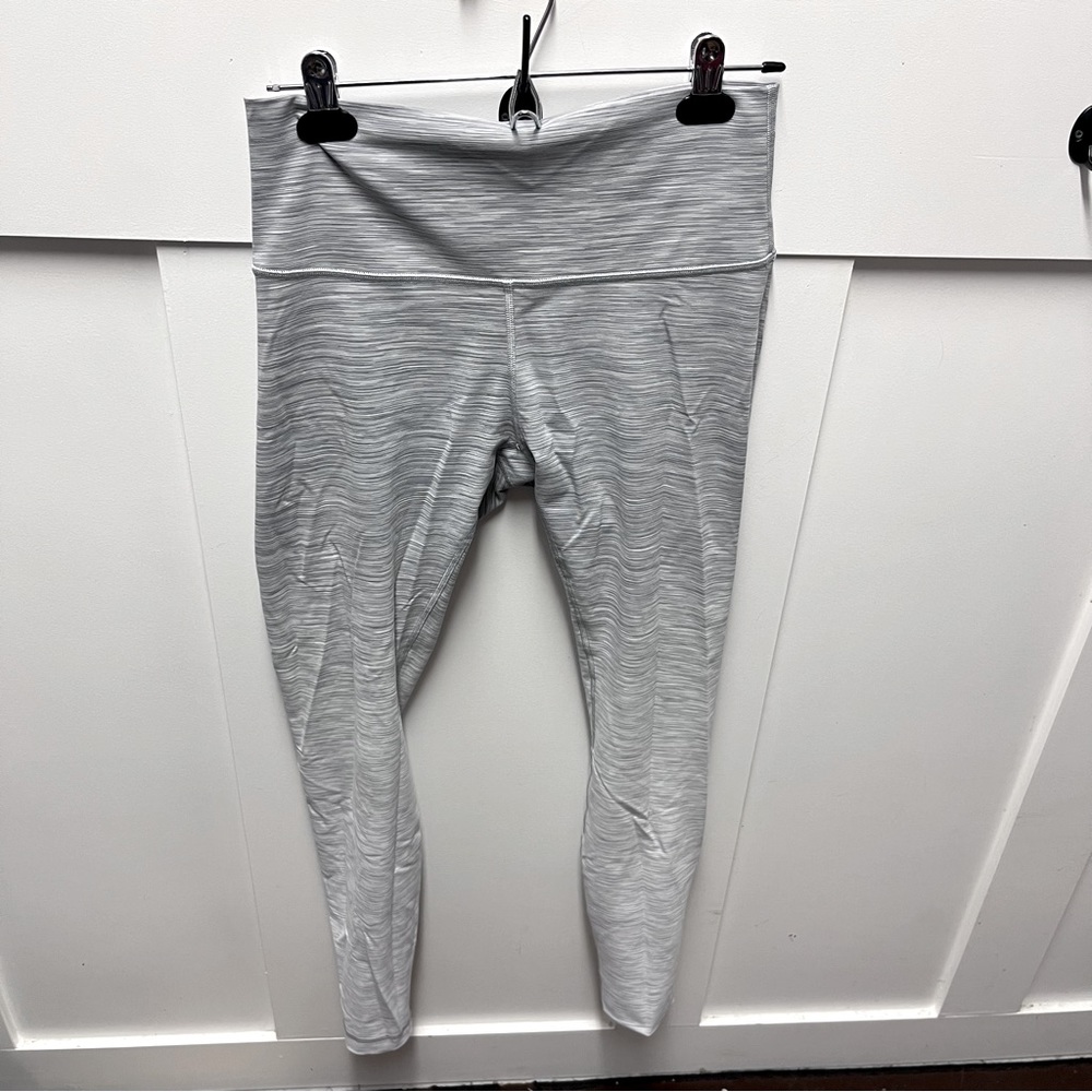 Lululemon light grey leggings‎ size8
